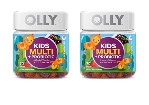 OLLY Kids Multi + Probiotic Gummy Multivitamin, 35 Day Supply (70 Count) -2팩 ( 총 140구미 )