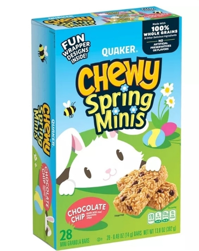 Quaker Chewy Spring Minis - 28ct - 3박스