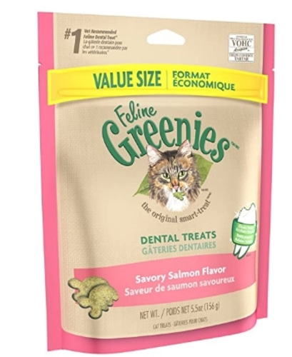 FELINE GREENIES Natural Dental Care Cat Treats 4.6-5.5 oz - 2개선택 (29000원) - 야옹이 덴탈케어