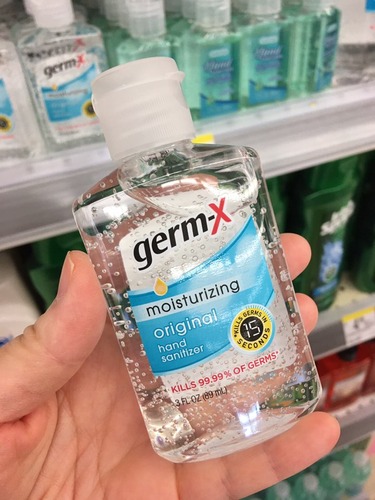 Germ-X Moisturizing Original Hand Sanitizer-89ml x 10개