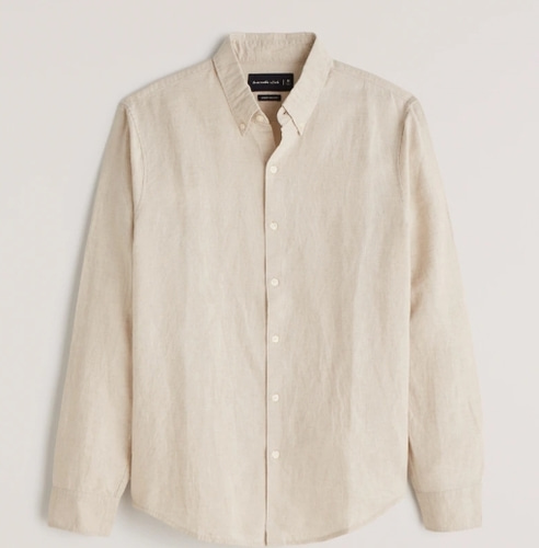 Abercrombie Linen-Blend shirt