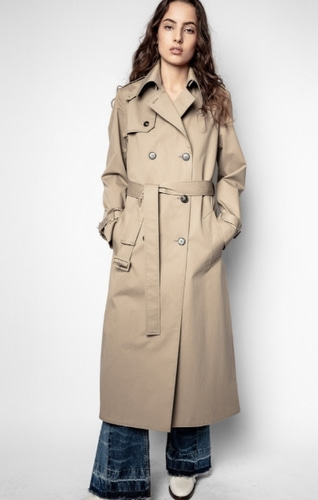 ZADIG &amp; VOLTAIRE La Parisian trench coat