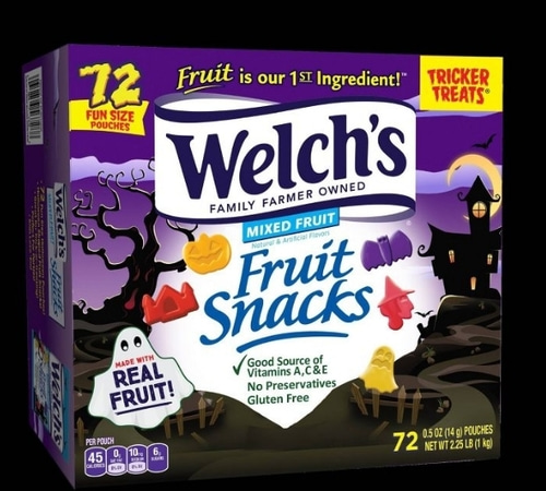 Welch&#039;s Halloween Mixed Fruit Snack - 2.25lb/72ct