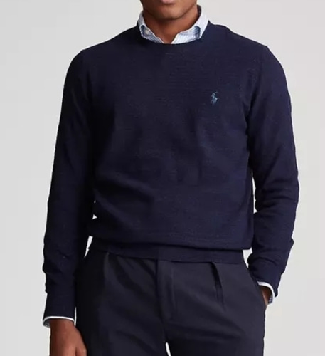 Polo Ralph Lauren Cotton-Linen Crew Neck Sweater