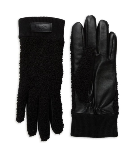 Ugg Leather Gloves - 사이버주간세일!!