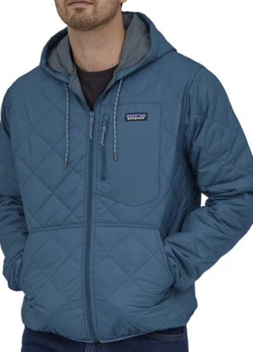 Patagonia Diamond Quilted Bomber Hooded Jacket - Men&#039;s