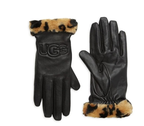 UGG leather Gloves - 사이버주간세일!