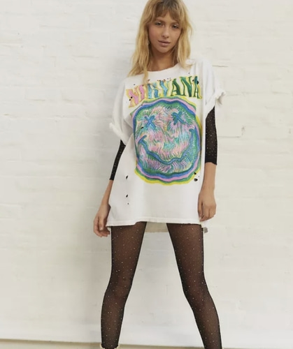 Urban Outfitters Nirvana t-dress
