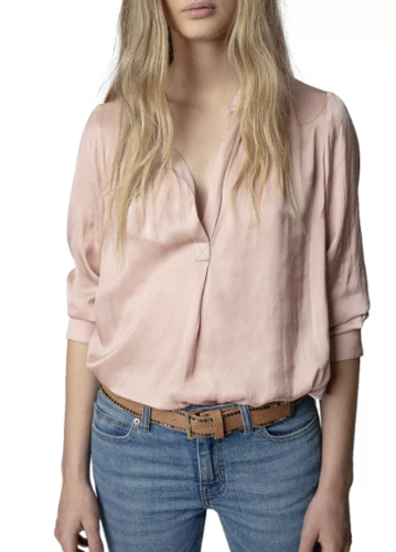 Zadig &amp; Voltaire Tink Satin Blouse