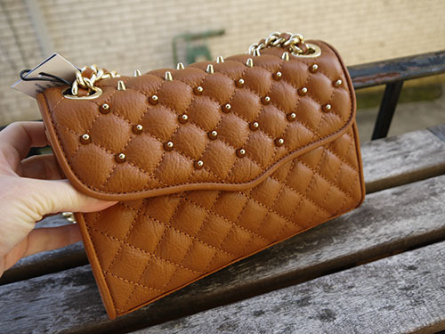 Rebecca Minkoff Mini Quilted Affair Cross-Body Handbag with Studs ; 40만원대 판매가격의 레베카밍코프 미니어페어 ! 현금가 159,000원! -딱한점! 