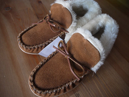 J.Crew shearling slippers- 6,8 사이즈   