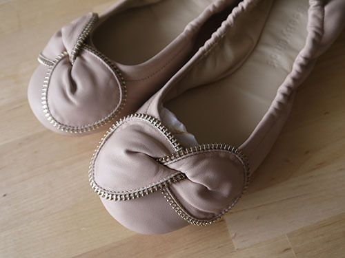 (국내배송)see by chloe Zipper-Bow  Ballerina Flat ; 36,36.5 /무빙세일 