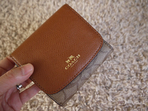 Coach F53837 SMALL WALLET IN SIGNATURE