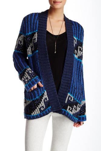 Free People  Patterned Cardigan  - xs ,s ,m 