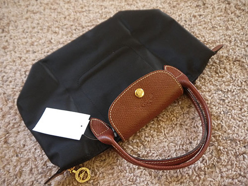 Longchamp &#039;Mini Le Pliage&#039; Handbag  -딱하나!  