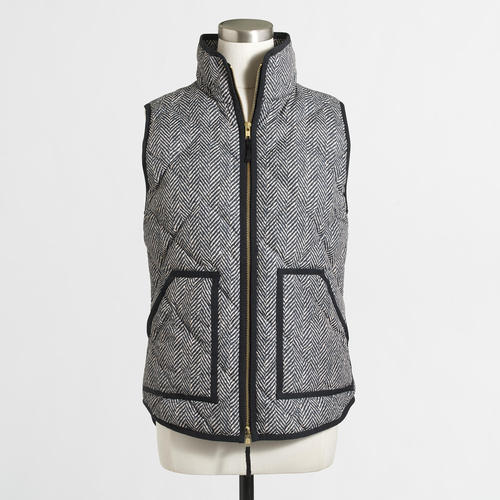 J.Crew Quilted puffer vest -파이날세일 