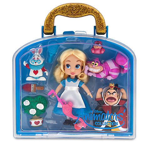 공구 Disney Animators&#039; Collection  Mini Doll Play Set - 5&#039;&#039;- 앨리스는 바로 출발가능해요!