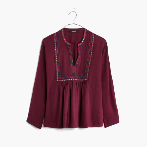 Madewell Embroidered  Top  바로출고 -파이날세일 