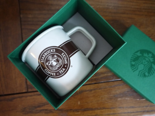 Starbucks Original Logo Enamel Mug , 스타벅스 법랑 머그 