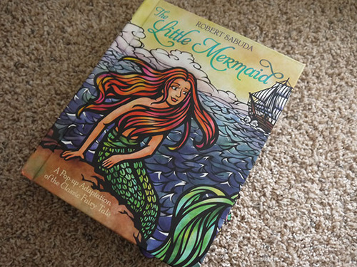 little mermaid pop up book - 인어공주 팝업북 